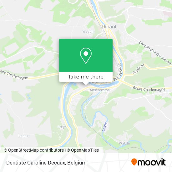 Dentiste Caroline Decaux map