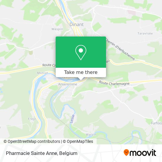 Pharmacie Sainte Anne map