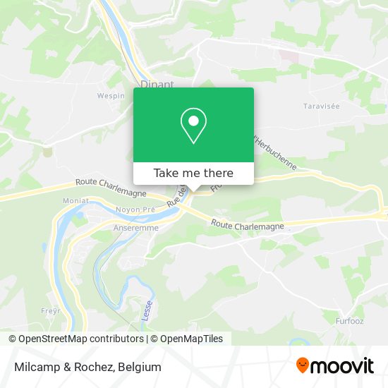 Milcamp & Rochez map