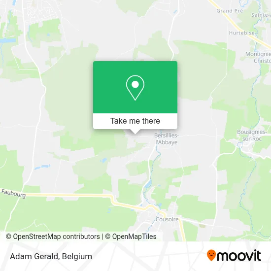 Adam Gerald map