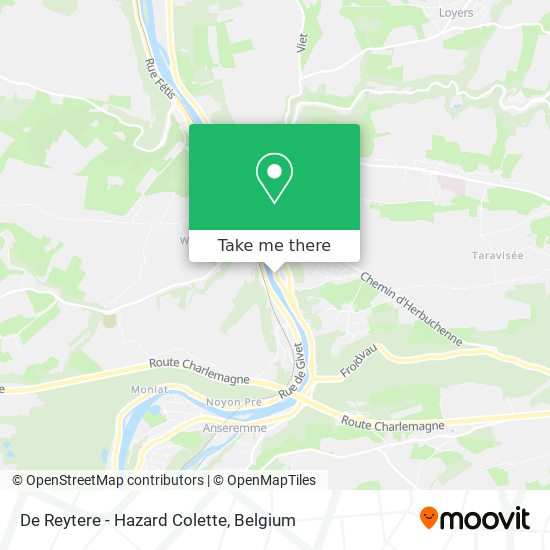 De Reytere - Hazard Colette map