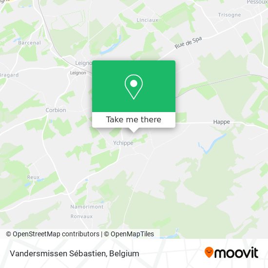 Vandersmissen Sébastien map