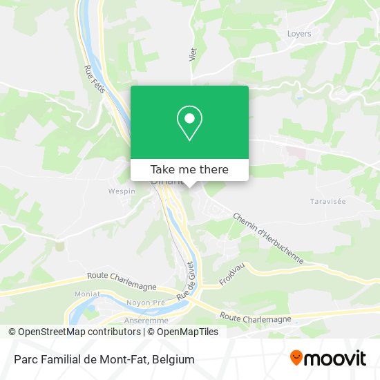 Parc Familial de Mont-Fat map