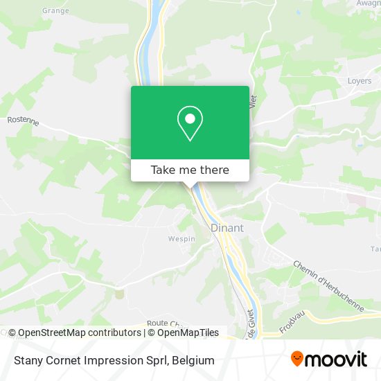 Stany Cornet Impression Sprl plan