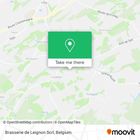 Brasserie de Leignon Scrl map