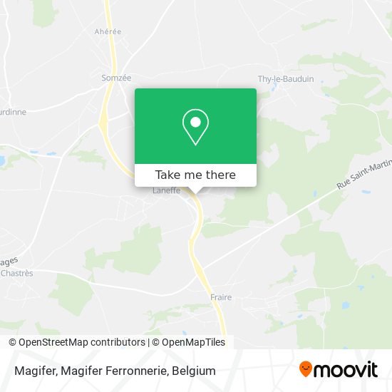 Magifer, Magifer Ferronnerie map