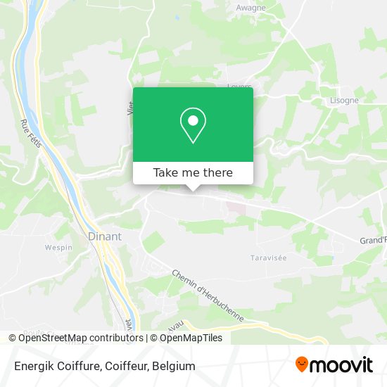 Energik Coiffure, Coiffeur map