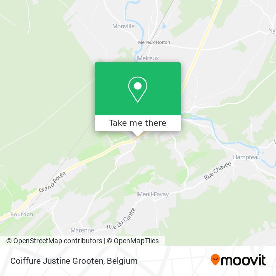 Coiffure Justine Grooten map