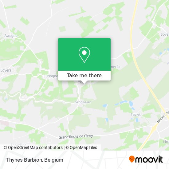 Thynes Barbion map