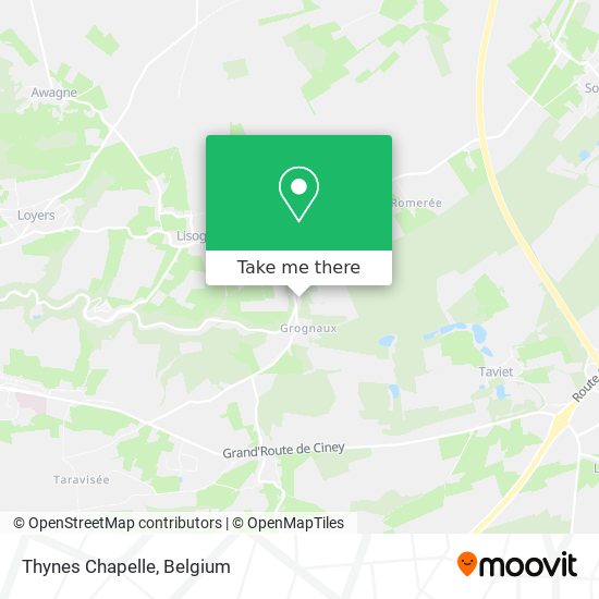 Thynes Chapelle map