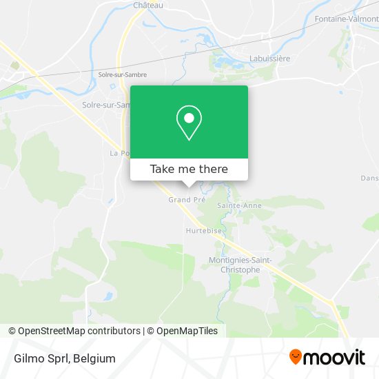 Gilmo Sprl map
