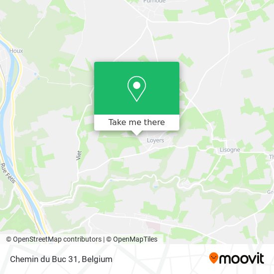 Chemin du Buc 31 map
