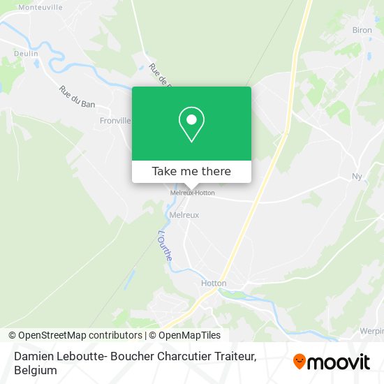 Damien Leboutte- Boucher Charcutier Traiteur plan