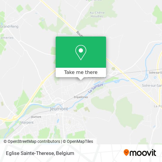 Eglise Sainte-Therese plan