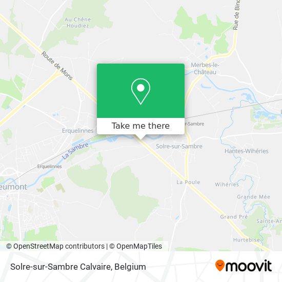 Solre-sur-Sambre Calvaire plan