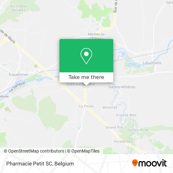 Pharmacie Petit SC map