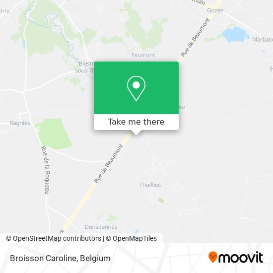 Broisson Caroline map