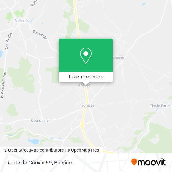 Route de Couvin 59 map