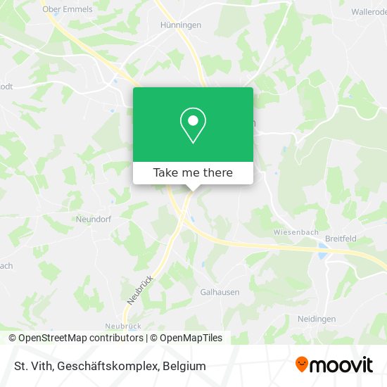 St. Vith, Geschäftskomplex plan