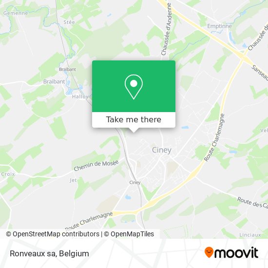 Ronveaux sa map