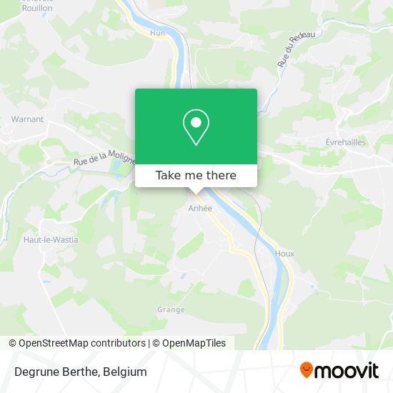 Degrune Berthe map