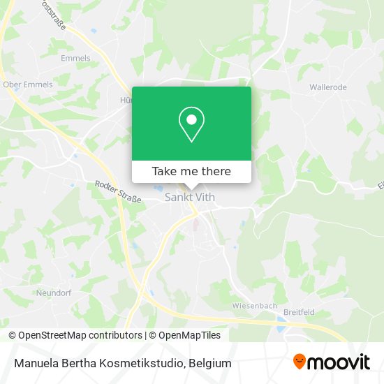 Manuela Bertha Kosmetikstudio map