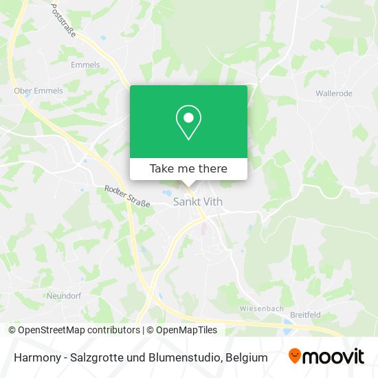 Harmony - Salzgrotte und Blumenstudio map
