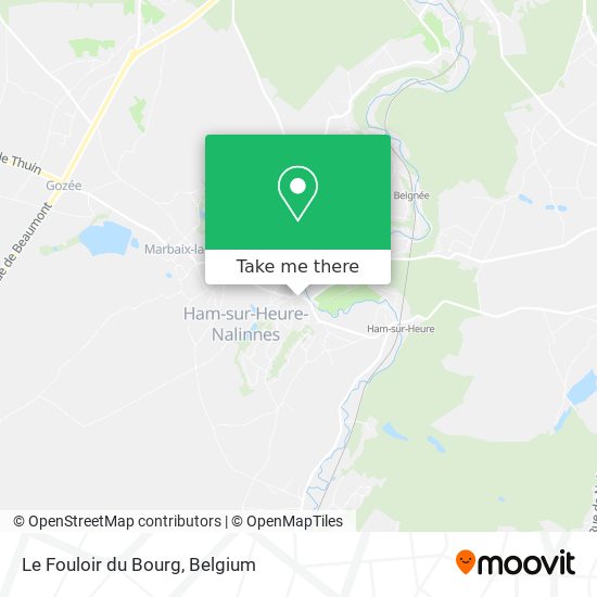 Le Fouloir du Bourg map