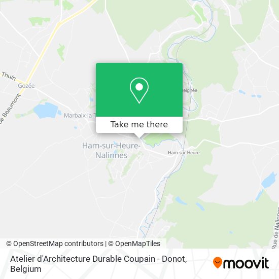 Atelier d'Architecture Durable Coupain - Donot plan