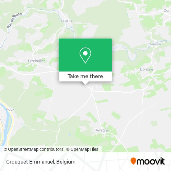 Crouquet Emmanuel map