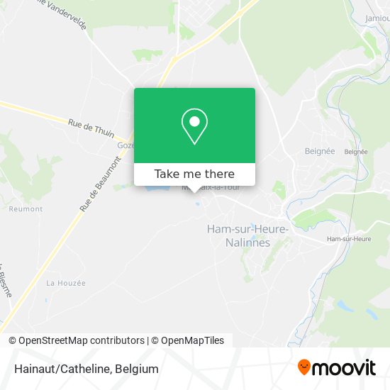Hainaut/Catheline map