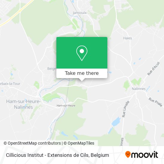 Cillicious Institut - Extensions de Cils map