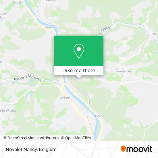 Novalet Nancy map