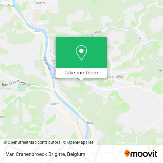 Van Cranenbroeck Brigitte map