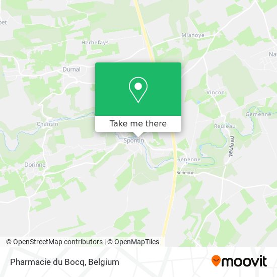 Pharmacie du Bocq map