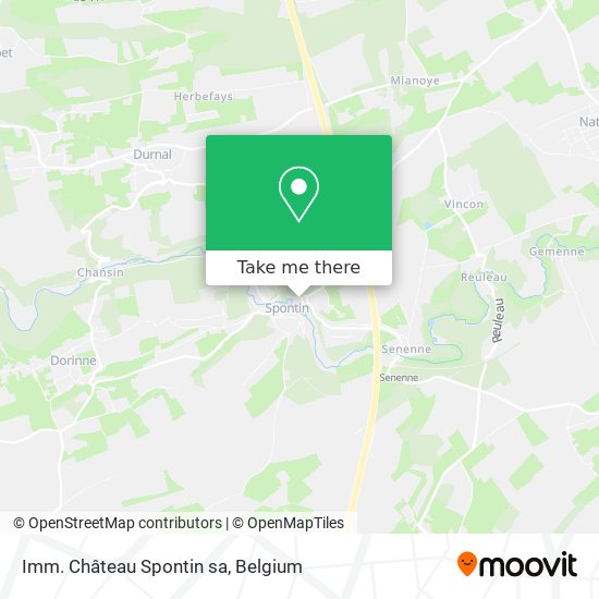 Imm. Château Spontin sa map