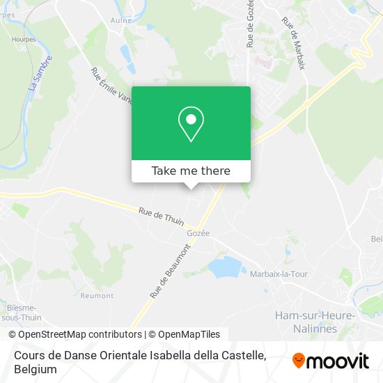 Cours de Danse Orientale Isabella della Castelle map