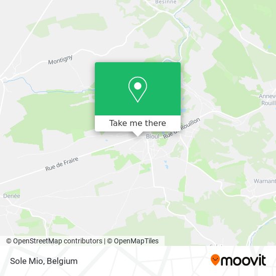 Sole Mio map