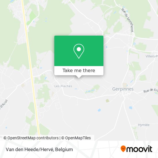 Van den Heede/Hervé map