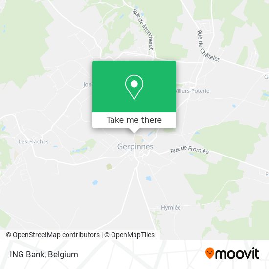 ING Bank map