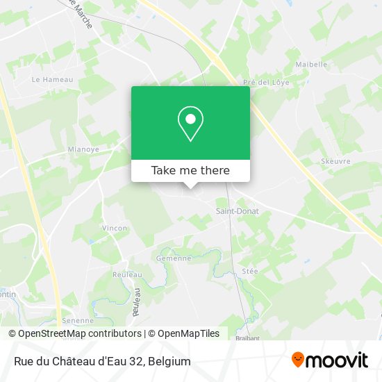 Rue du Château d'Eau 32 plan