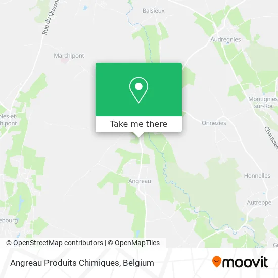 Angreau Chemical Products map