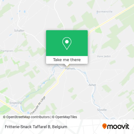 Fritterie-Snack Taffarel B map