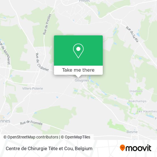 Centre de Chirurgie Tête et Cou map