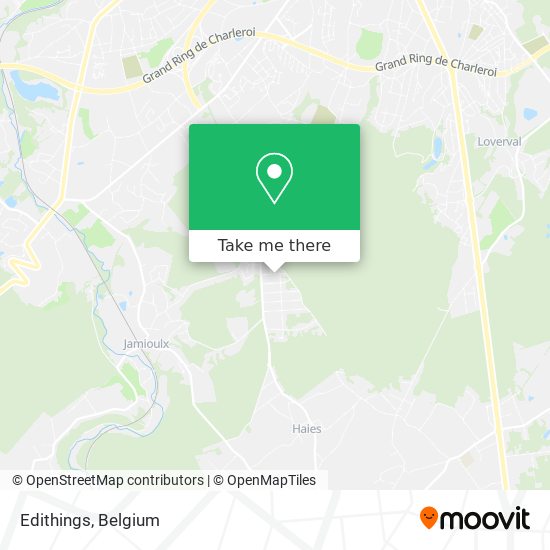 Edithings map