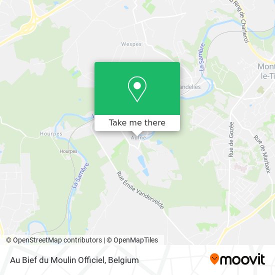 Au Bief du Moulin Officiel map
