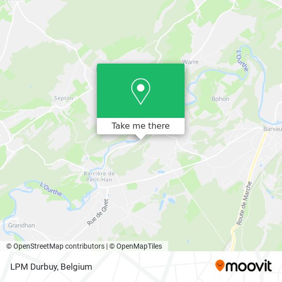 LPM Durbuy map