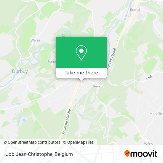 Job Jean-Christophe map