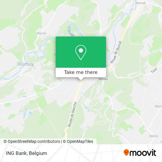 ING Bank map