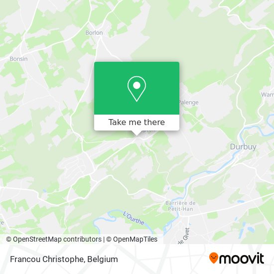 Francou Christophe map